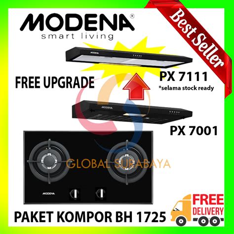 Jual Paket Kompor Tanam Gas Modena Bh Cooker Hood Px Bravareg