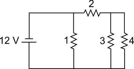 The Circuit Below Contains Four Identical 10 Ohms Resistors Calculate