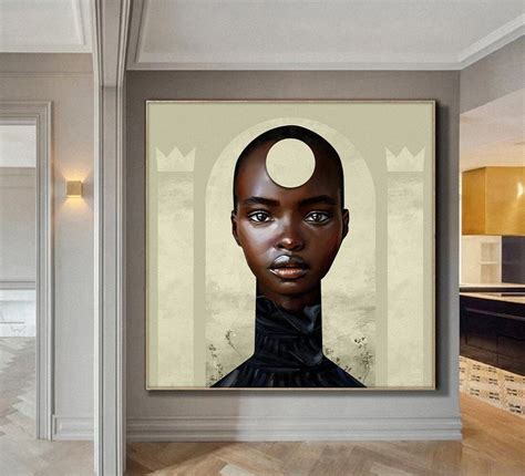 African American Wall Art For Living Room Black Art Home Decor Black