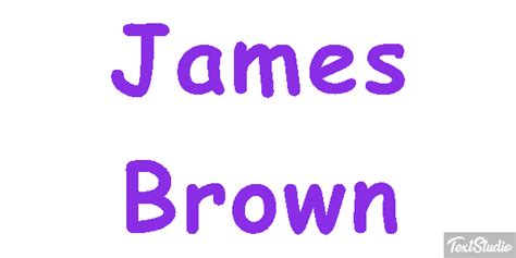 James Brown Celebrity Animated  Logo Designs