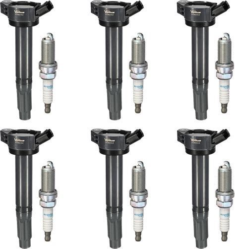 Amazon Vplus Set Of Uf Ignition Coil Pack And Iridium Spark