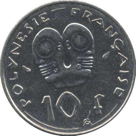 10 Francs French Polynesia Numista