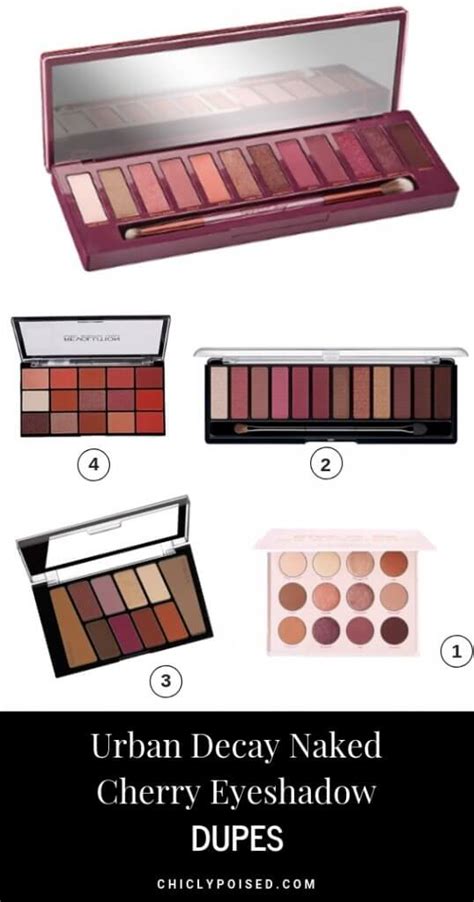 Urban Decay Naked Cherry Eyeshadow Dupes Chiclypoised