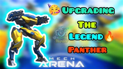 Panther Upgrade To Max Stars Mech Arena Mech Rank Upgrade Dark