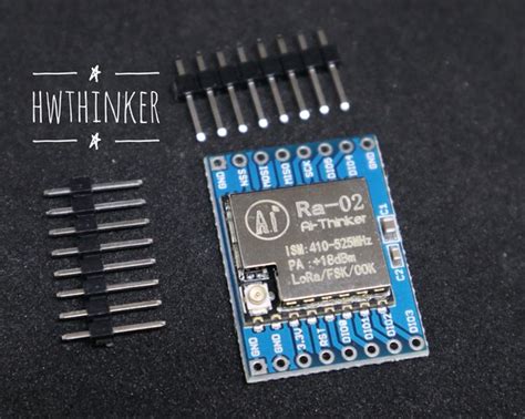 Jual Modul Lora Ra Sx Mhz Km Range Ai Thinker Transceiver