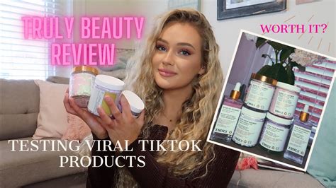 TRULY BEAUTY REVIEW TESTING VIRAL TIKTOK PRODUCTS YouTube