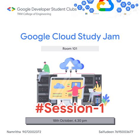 See Google Cloud Study Jam Session At Google Developer Student Clubs