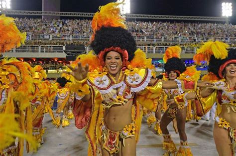 Rio Carnival Dancers Shine At Epic Samba Parade