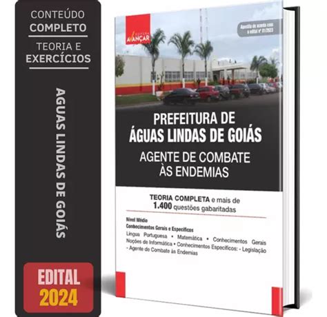 Apostila Águas Lindas De Goiás Agente Combate Às Endemias