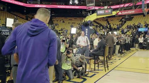 Jalen Rose And Michelle Beadle Nba Finals Vlog Live Reaction To Jr