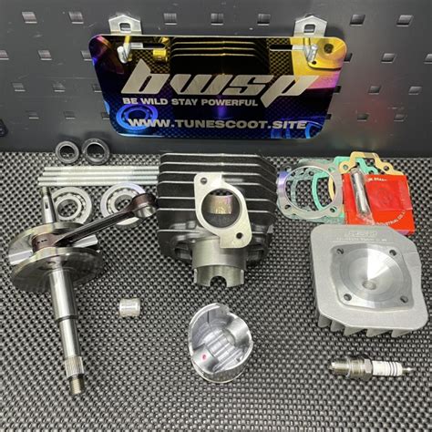 Big Bore Kit 125cc DIO50 AF18 JISO Air Cooling