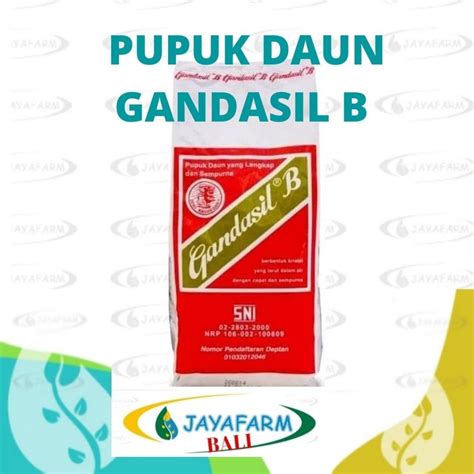 Jual Pupuk Gandasil B Isi 500 Gr Merah Pupuk Bunga Pupuk Buah Percepat