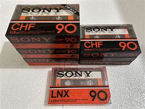 Sony Chf Lnx Vintage Blank Audio Cassette Tapes Reverb Australia