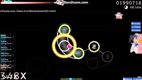 Osu Senya Utakata Ai No Mahoroba Jonathanlfj S Lunatic DT HD