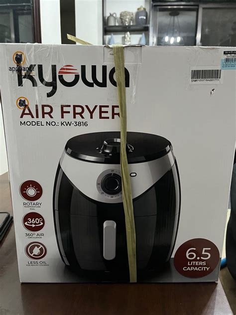 Brand New Kyowa 6 5 Literd Air Fryer On Carousell