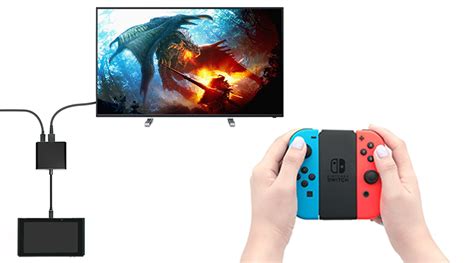 Un Accesorio Permite Conectar La Nintendo Switch A Un Televisor Sin El