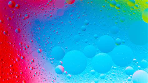 Vibrant Abstract Bubbles 4k Wallpapers Hd Wallpapers