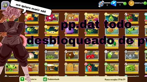 Como Tener Todo Desbloqueado En Pvz2 Ppdat YouTube