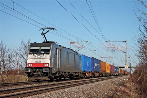 Am Nachmittag Des 20 01 2020 Fuhr Rpool LINEAS 186 497 Mit Einem