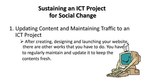 Solution Lesson 4 Sustaining And Reflecting Ict Projects Studypool