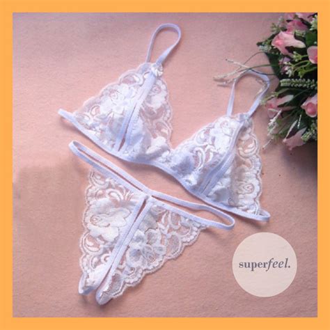 Jual Sfl Japanese Bra Set Lingerie Wanita Brokat Sexy Bh Dengan Kolor Perempuan 523 Shopee