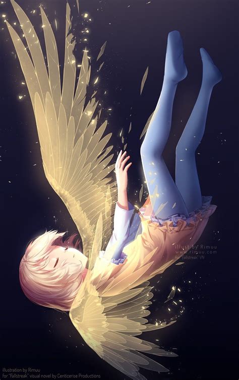 Anime Fallen Angel Drawings