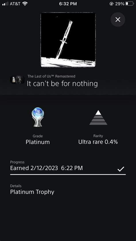 [The Last Of Us Remastered] This was pretty satisfying:) : r/Trophies