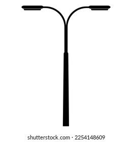 Street Lighting Lamp Icon Illustration Design Stock Vector Royalty