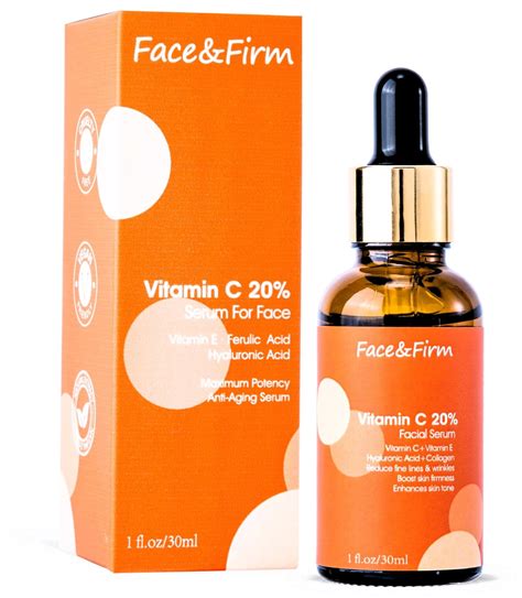 Generic Faceandfirm 20 Vitamin C Face Serum With Vitamin E Ferulic Acid And