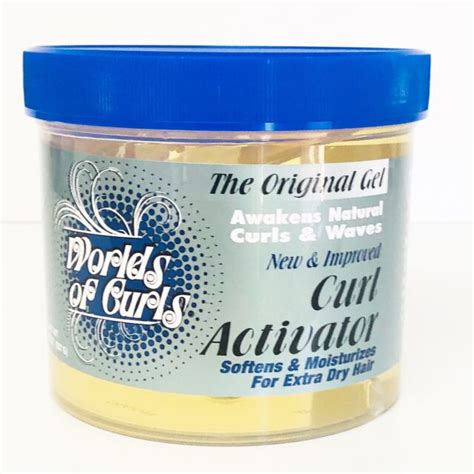 Worlds Of Curls The Original Gel Curl Activator For Extra Dry Hair Oz