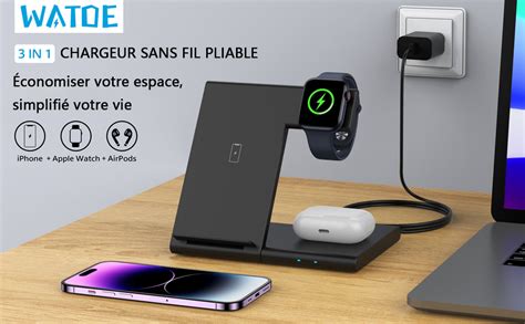 Chargeur Induction En Pour Iphone Pro Max Xs Xr X