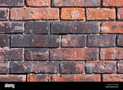 Old Weathered Red Brick Wall As Background Stock Photo Alamy