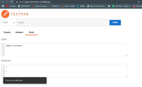 Github Chhavi48 Postman Clone Postman Clone Using The Reactjs You