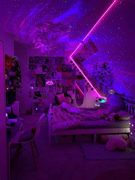 Boogzel Home Aesthetic Alt Room Decor Inspo And Ideas Neon Kamer