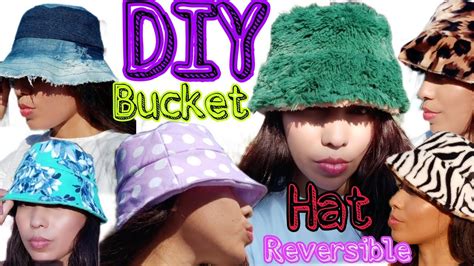 Diy Bucket Hat Como Hacer Un Sombrero Pescador Como Hacer Un Gorro