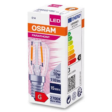 Bec Led Osram Mini E14 T26 2 2w 10w 110lm 2700k Alb Cald Emag Ro