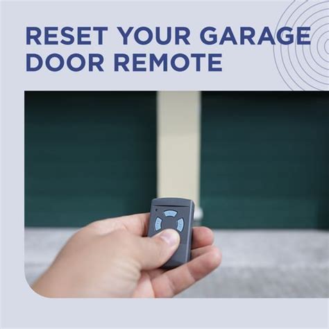 How Can I Reset My Garage Door Remote