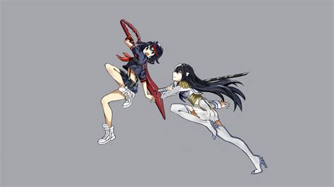 Download Satsuki Kiryūin Ryūko Matoi Anime Kill La Kill Hd Wallpaper