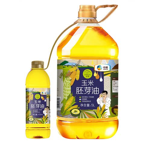 玉米胚芽油纯玉米油植物油烘焙色拉油非转基因食用油5l