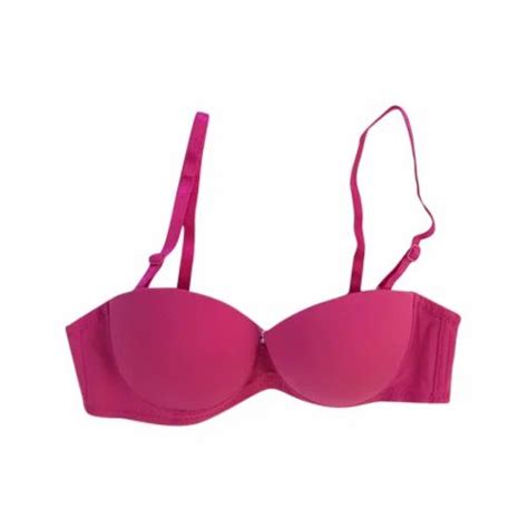 Pink Plain Cotton Padded Bra At Rs 260piece In Noida Id 15492778412