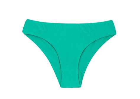 Grüne sportliche Scrunch Bikinihose Bottom Bahamas Babado Bikini BRASIL Shop