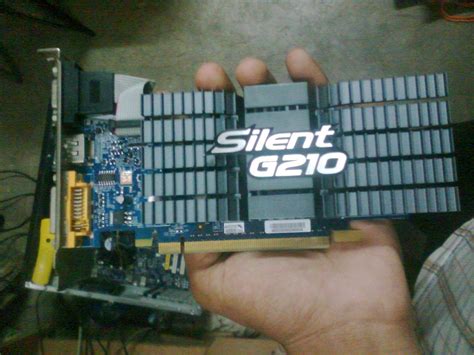 Nvidia Geforce G210 Silent 1gb Graphics Card Clickbd