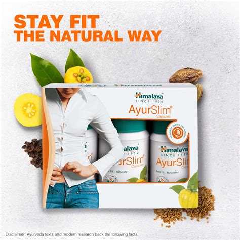 Buy HIMALAYA WELLNESS AYURSLIM WEIGHT MANAGEMENT CAPSULES 3X60 BOTTLE