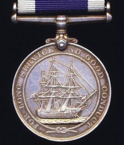 Aberdeen Medals Naval Long Service Good Conduct Medal Gv First