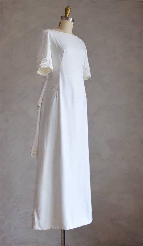 Vintage S Emma Domb Wedding Gown Vintage S Wedding Etsy