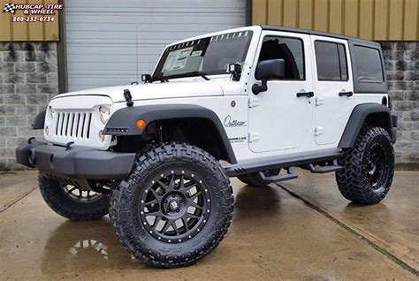 Jeep Wrangler XD Series XD127 Bully Wheels Satin Black