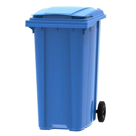 360 Litre Wheelie Bin In Blue Uk Wheelie Bins