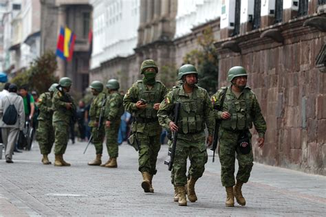 El Presidente Noboa Declara El Conflicto Armado Interno En Ecuador Y Pide Acción Militar