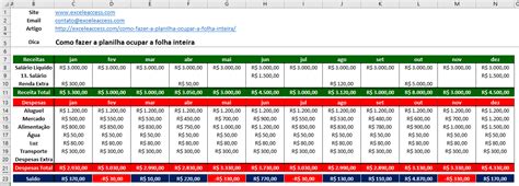 Como Fazer A Planilha Ocupar A Folha Inteira Excel E Access