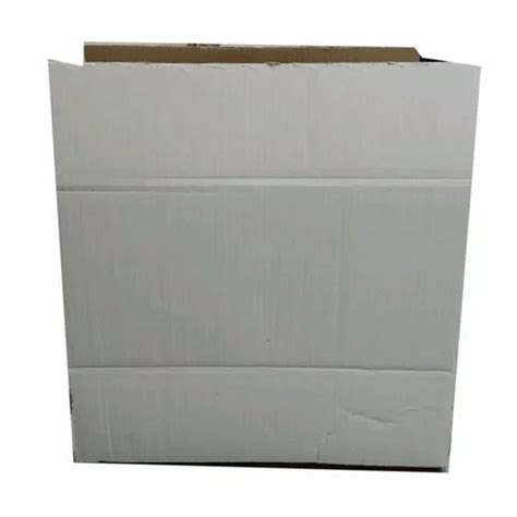 3 Ply White Plain Corrugated Box At Rs 5 Piece Corrugated Box In